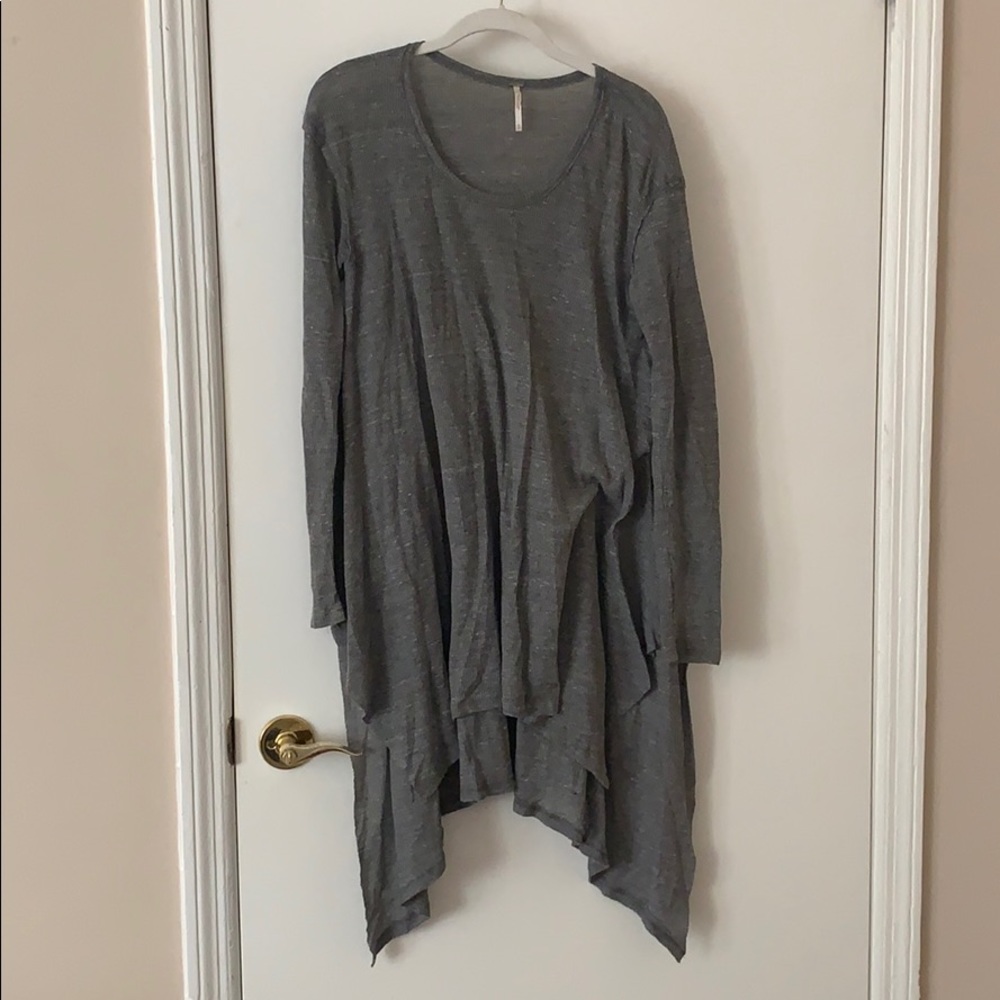Free people gray tunic